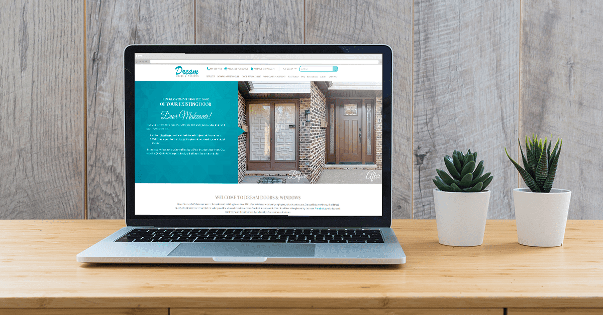 Dream Doors and Windows - Website Design & Development