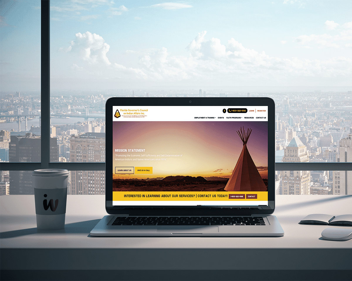 Florida Governor�s Council on Indian Affairs Inc. - Website Design & Development
