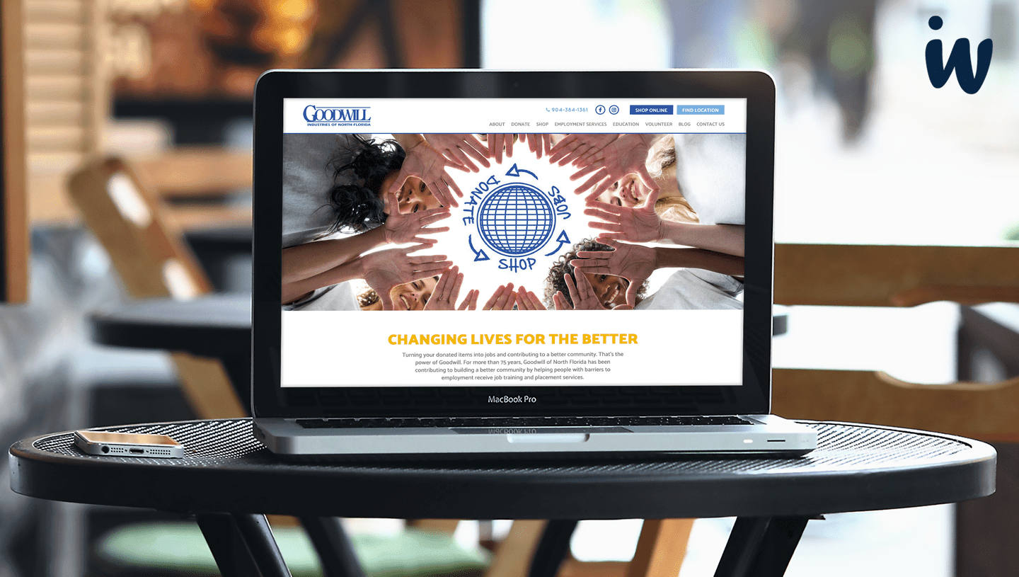 Goodwill Industries of North Florida New Website and Development Goodwill Industries of North Florida New Website and Development