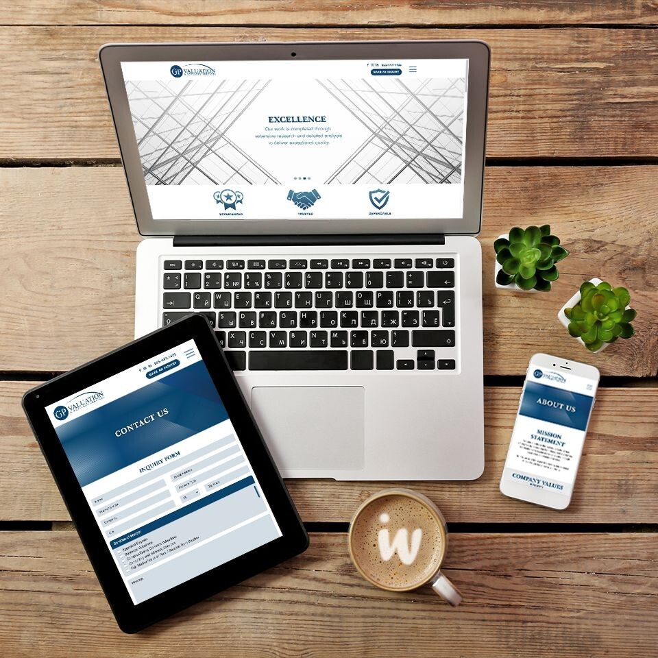 GP Valuation - Website Design and Development